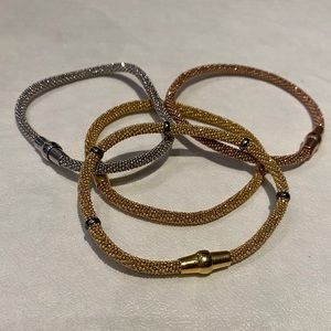 Italian made sterling silver bracelets